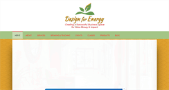 Desktop Screenshot of designforenergy.com