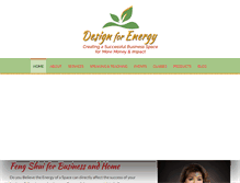 Tablet Screenshot of designforenergy.com
